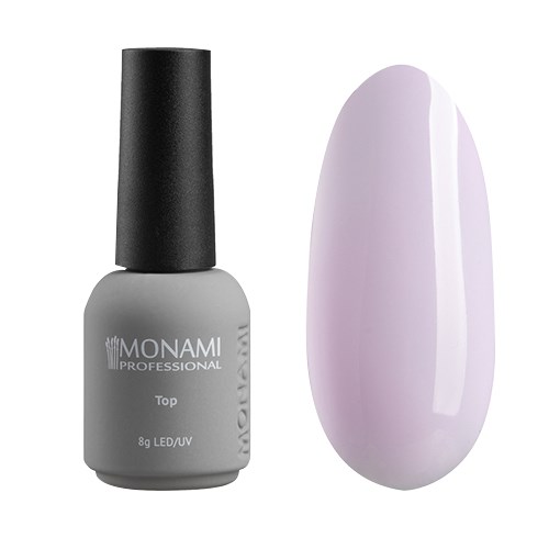 Топ для ногтей Monami Super Shine Top Sunrise Violet, 8 мл mi/tsv8 - фото 556289
