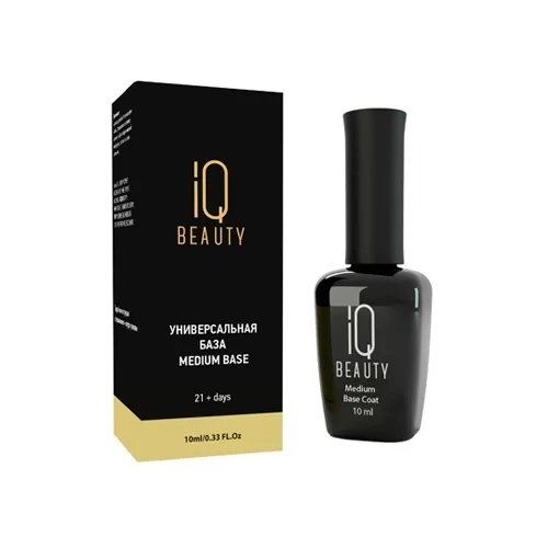 Универсальная база для ногтей IQ Beauty Medium Base, 10 мл IQGPMBC