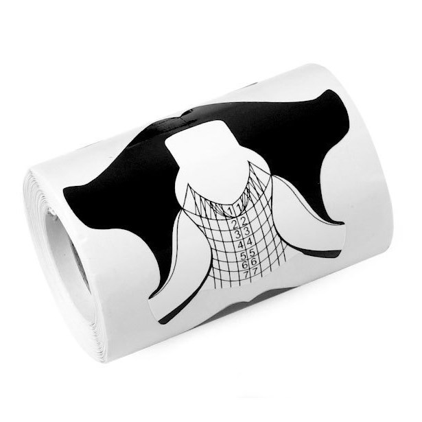 Формы для наращивания ногтей QTY №21, 100 шт. YC-21 - фото 559009