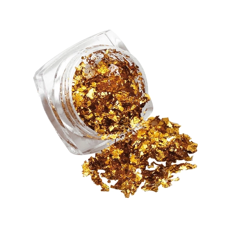 Хлопья Юки Сусальное золото Gold UKPT-G