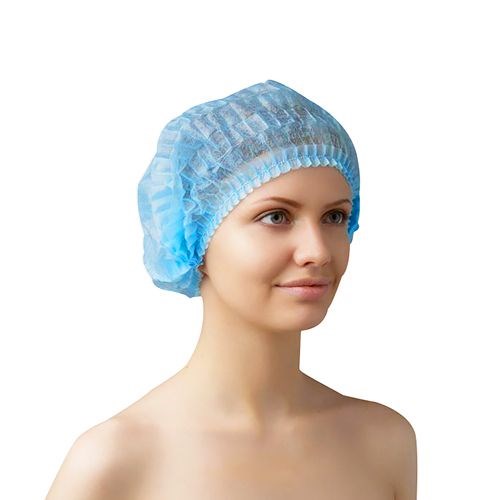 Шапочка Шарлотка голубая, 25 шт./уп. est-17/1-25 - фото 561416