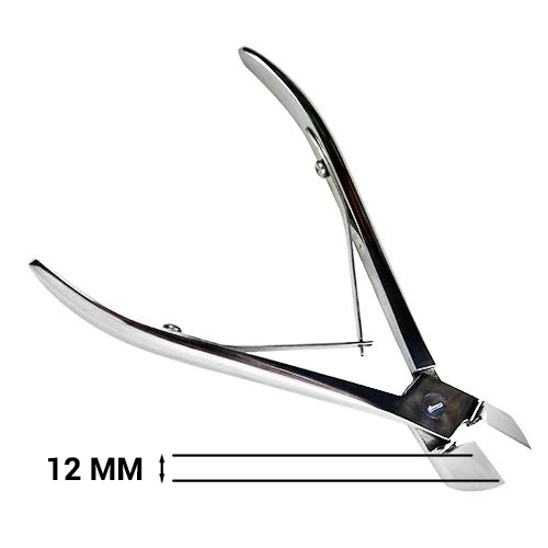 Щипцы для кожи Metaleks профессиональные RCN-152N, двойная пружина, 12 мм RCN-152