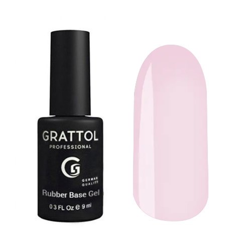 База для ногтей Grattol Rubber Base Camouflage 11, 9 мл GTBC11 - фото 563651