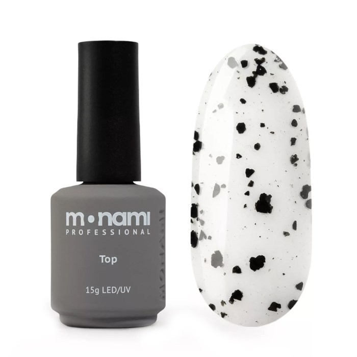 Топ для ногтей Monami Super Shine top MARBLE, 15 мл mi/tm15 - фото 564877