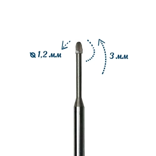 Безопасная фреза Robin Nails для обработки кутикулы 25003 gr/25003