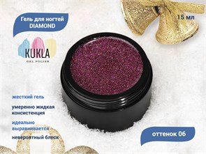 {{productViewItem.photos[photoViewList.activeNavIndex].Alt || productViewItem.photos[photoViewList.activeNavIndex].Description || ' Гель для ногтей Kukla DIAMOND 06, 15 мл '}}