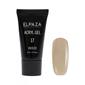 {{productViewItem.photos[photoViewList.activeNavIndex].Alt || productViewItem.photos[photoViewList.activeNavIndex].Description || 'Акригель Elpaza Professional №17 Acryl Gel, 30 мл'}}