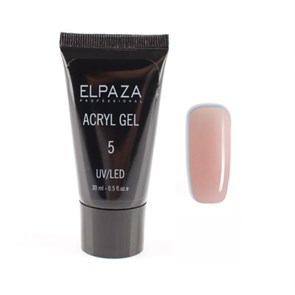 {{productViewItem.photos[photoViewList.activeNavIndex].Alt || productViewItem.photos[photoViewList.activeNavIndex].Description || 'Акригель Elpaza Professional №5 Acryl Gel, 30 мл'}}