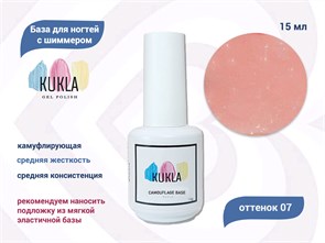 {{productViewItem.photos[photoViewList.activeNavIndex].Alt || productViewItem.photos[photoViewList.activeNavIndex].Description || 'База для ногтей Kukla с шиммером 07, 15 мл'}}