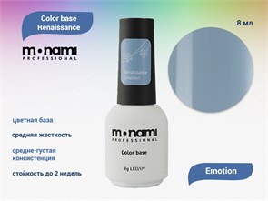 {{productViewItem.photos[photoViewList.activeNavIndex].Alt || productViewItem.photos[photoViewList.activeNavIndex].Description || 'База для ногтей Monami Color base Renaissance Emotion, 8 мл'}}