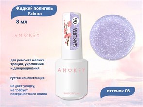 {{productViewItem.photos[photoViewList.activeNavIndex].Alt || productViewItem.photos[photoViewList.activeNavIndex].Description || 'Жидкий полигель Amokey Sakura 06, 8 мл'}}