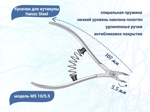 {{productViewItem.photos[photoViewList.activeNavIndex].Alt || productViewItem.photos[photoViewList.activeNavIndex].Description || 'Кусачки для кутикулы Hanzo Steel,на пружине, лезвие 5,5 мм, длина инструмента 107 мм'}}