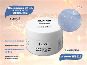 {{productViewItem.photos[photoViewList.activeNavIndex].Alt || productViewItem.photos[photoViewList.activeNavIndex].Description || 'Моделирующий УФ-гель ruNail c шиммером BUILDER UV GEL AURORA SHINE, 15 г №9823'}}