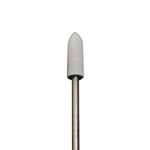 Полировщик силиконовый Robin Nails белый, размер 6х16 мм gr/P205w