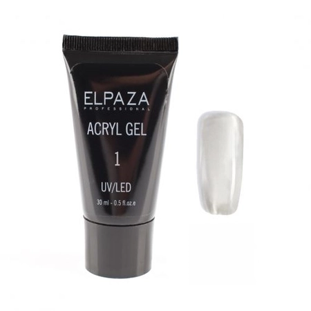 {{productViewItem.photos[photoViewList.activeNavIndex].Alt || productViewItem.photos[photoViewList.activeNavIndex].Description || 'Акригель Elpaza Professional №1 Clear Acryl Gel, 30 мл'}}