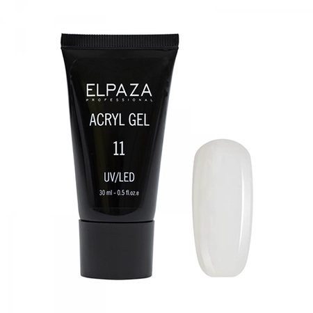 {{productViewItem.photos[photoViewList.activeNavIndex].Alt || productViewItem.photos[photoViewList.activeNavIndex].Description || 'Акригель Elpaza Professional №11 Acryl Gel, 30 мл'}}
