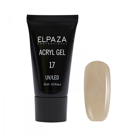 {{productViewItem.photos[photoViewList.activeNavIndex].Alt || productViewItem.photos[photoViewList.activeNavIndex].Description || 'Акригель Elpaza Professional №17 Acryl Gel, 30 мл'}}
