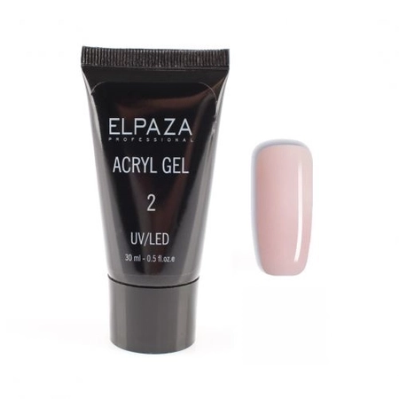 {{productViewItem.photos[photoViewList.activeNavIndex].Alt || productViewItem.photos[photoViewList.activeNavIndex].Description || 'Акригель Elpaza Professional №2 Acryl Gel, 30 мл (4955)'}}