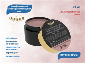 {{productViewItem.photos[photoViewList.activeNavIndex].Alt || productViewItem.photos[photoViewList.activeNavIndex].Description || 'Камуфлирующий самовыравнивающийся гель для ногтей&quot;Опция&quot; №301(лимитированная коллекция) 30 мл'}}