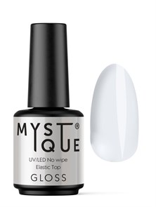Топ для ногтей Mystique Gloss без липкого слоя, 30 мл