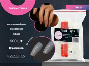 {{photo.Alt || photo.Description || 'Гелевые типсы Sakura форма балерина, цвет натуральный, 500 шт.'}}