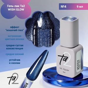 {{productViewItem.photos[photoViewList.activeNavIndex].Alt || productViewItem.photos[photoViewList.activeNavIndex].Description || 'Гель-лак Ta2 WISH GLOW №4, 9 мл'}}