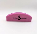 Шлифовщик Sakura мини, полукруглый, 100/180, малиновый sbf11/1
