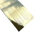 Metallic stikers MIX 137 GOLD, IBDI Nails id/Mt137g - фото 441742
