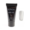 Акригель Elpaza Professional №1 Clear Acryl Gel, 30 мл ep/Ak-1 - фото 442224