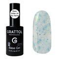 База для ногтей Grattol Rubber Base Glitter 24, 9 мл GTGB24 - фото 444157