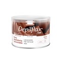 Воск для депиляции Depilflax Шоколадный кремовый/CHOCO в банке, 400 г 900731 - фото 446769
