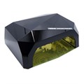 Гибридная CCFL UV LED-(12+24)W лампа с таймером (10,20,30 сек) Чёрная UL-24/2-B - фото 461527