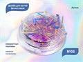 Дизайн для ногтей битое стекло Aurora №3 A03 - фото 463181