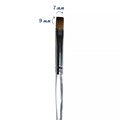 Кисть для геля Tartiso Nail Brush №8 квадрат-прозрачная ручка TKGP-05 - фото 467584