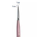 Кисть для дизайна ruNail Finest Kolinsky AKR 1 0199