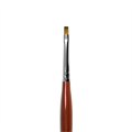 Кисть плоская из волоса колонка №4  Roubloff DK23R-4 - фото 468280