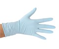 Перчатки нитриловые голубые NitriMax-Nitrile, размер L , 100шт/упк NLG - фото 476949