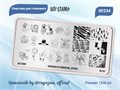 Пластина для стемпинга Go! Stamp 234 Spacewalk by @rogozina_official GS234PL - фото 478918