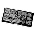 Пластина для стемпинга Swanky Stamping №12 SS012 - фото 479263