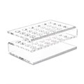 Подставка для кистей «Зигзаг» на 24 шт., пластиковая 600019 - фото 479904