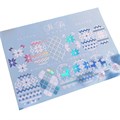 Слайдер фольгированный IBDI Nails COMBI FOIL 112 id/C112сг+б - фото 483993