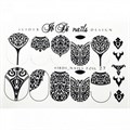 Слайдер фольгированный IBDI Nails FOIL 27 черный id/f27h - фото 484029
