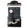 Стекловолокно (Fiberglass) для наращивания ногтей Sakura sfg. - фото 486043