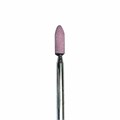 Фреза корундовая Robin Nails розовая, цилиндр заостренный Ø2,8 мм, мелкая зернистость gr/45-42 - фото 492700