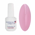 Construction gel American Creator Light Pink - база для укрепления, 15 мл AC/BCLP15