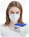 Protective mask KN95 с клапаном (5-ти cлoйная), 1 шт. KN95 - фото 494727