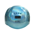 UV LED Светодиодная лампа SUN X (Голубой голографик) 54W SUNX-blg