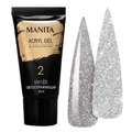 Акригель MANITA PROFESSIONAL светоотражающий №02, 30 мл MAN/Ak-2