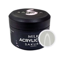 Акригель Sakura Acrylic Gel Milk, молочный, 15 мл A072