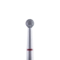Алмазная фреза Кристалл, мягкая (красная) насечка, Ø0,31 см, шар К56.001.025.31м(27)